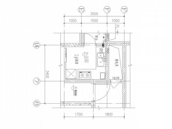 18层住宅楼小区给排水CAD施工图纸（地下商业用房太阳能热水系统） - 3