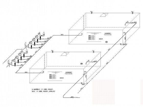 14层高档商住小区给排水CAD施工图纸（太阳能热水气体灭火） - 4