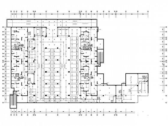 18层商业住宅楼电气CAD施工图纸(火灾自动报警) - 1