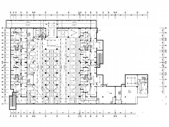 18层商业住宅楼电气CAD施工图纸(火灾自动报警) - 2