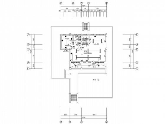 博览园单体商业建筑群电气设计CAD施工图纸 - 2