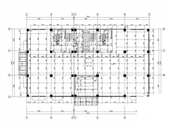 12层办公大厦给排水CAD施工图纸 - 1