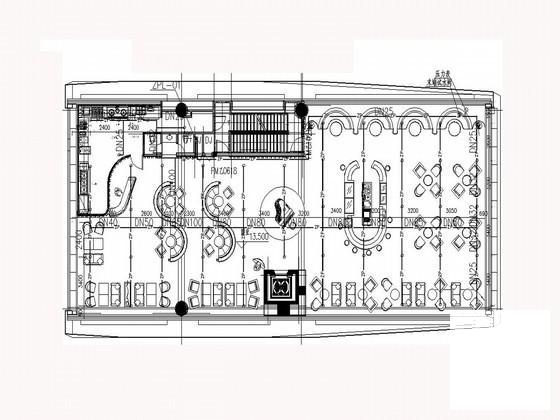 3层休闲商业会所给排水CAD施工图纸（室内游泳池） - 1