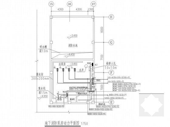 7层综合商业楼电气设计CAD施工图纸 - 5