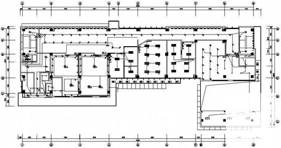 7层综合办公楼室内装修电气设计CAD施工图纸 - 1