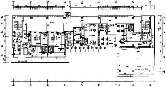 7层综合办公楼室内装修电气设计CAD施工图纸 - 2