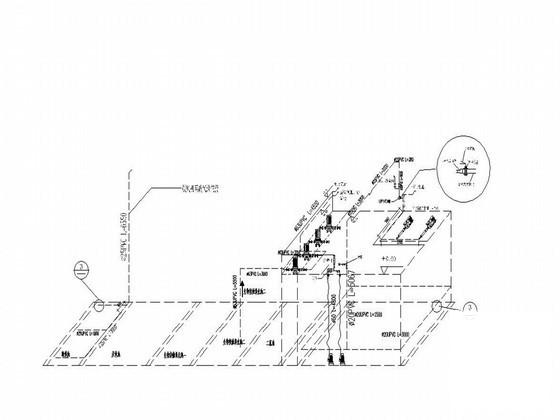 1万吨左右每天农村生活污水处理工程（沉淀,厌氧法）(总平面布置图) - 3