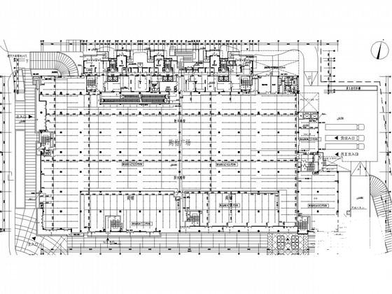 18层大型购物广场及公寓给排水CAD施工图纸(地下室集水井) - 1