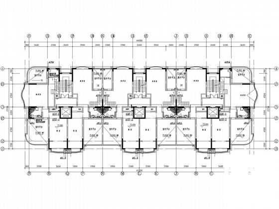 10万平27层综合楼给排水CAD施工图纸（水幕系统气体灭火） - 2