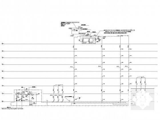 8层办公楼建筑给排水CAD施工图纸（气体灭火） - 5