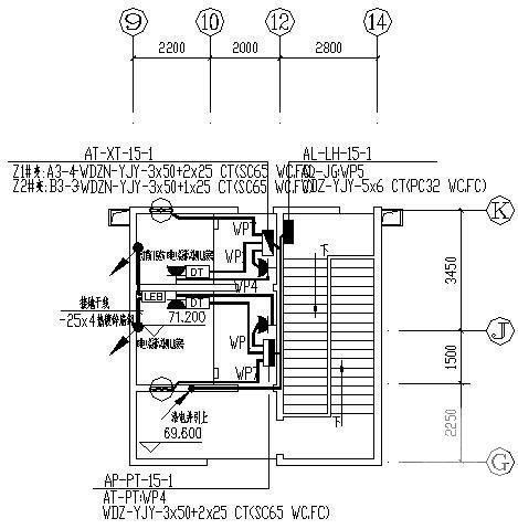 92户居民住宅楼电气设计CAD施工图纸(火灾自动报警) - 4