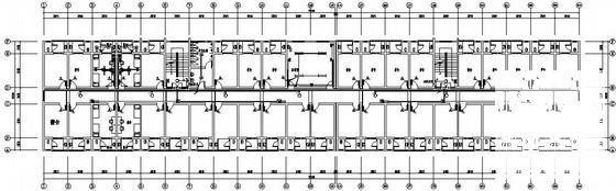 工厂6层宿舍楼电气设计CAD施工图纸 - 1