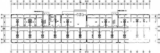 工厂6层宿舍楼电气设计CAD施工图纸 - 2