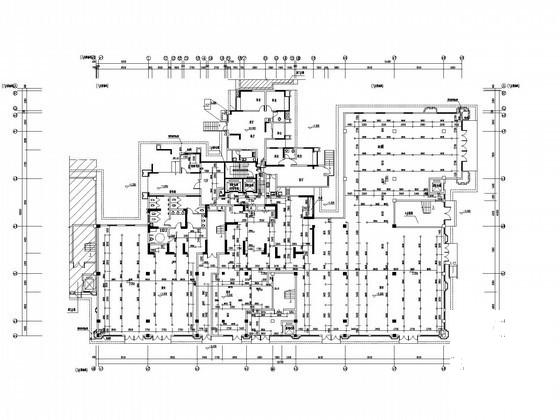16层商住楼建筑给排水CAD施工图纸(自动喷水灭火系统) - 1