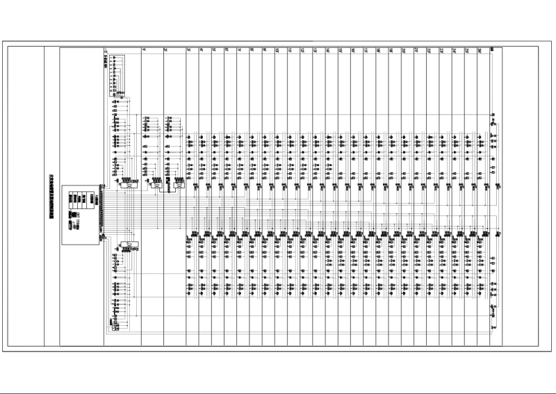 220/380V配电系统商业公寓楼电气CAD施工图纸 - 3