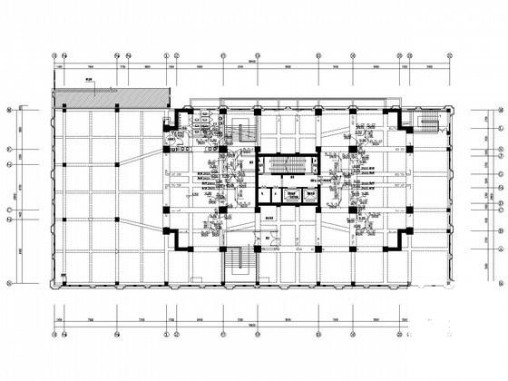 22层商业住宅楼建筑给排水CAD施工图纸(自喷系统原理图) - 2