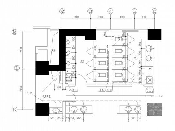 22层商业住宅楼建筑给排水CAD施工图纸(自喷系统原理图) - 3