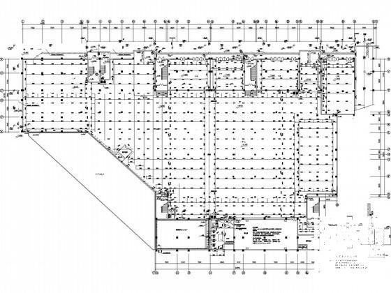 5层大型生活广场给排水CAD施工图纸（虹吸雨水） - 1