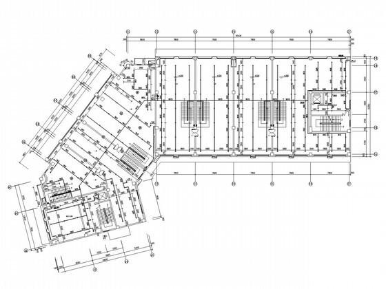 6层综合办公楼建筑给排水CAD施工图纸 - 1