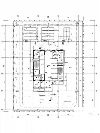 26层5A级写字楼建筑给排水CAD施工图纸（99米循环水系统） - 3