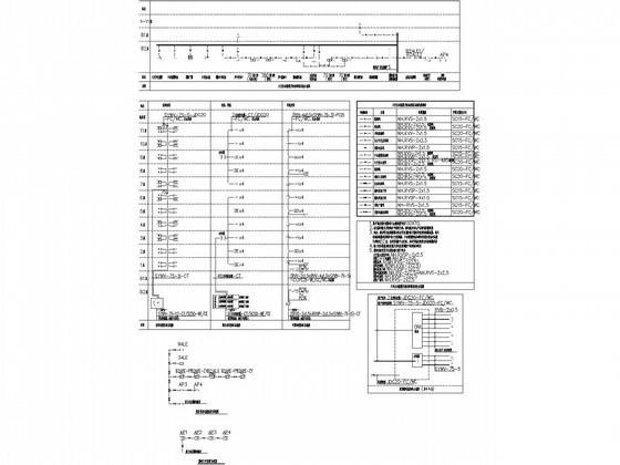 12层住宅楼电气CAD施工图纸（三级负荷） - 4