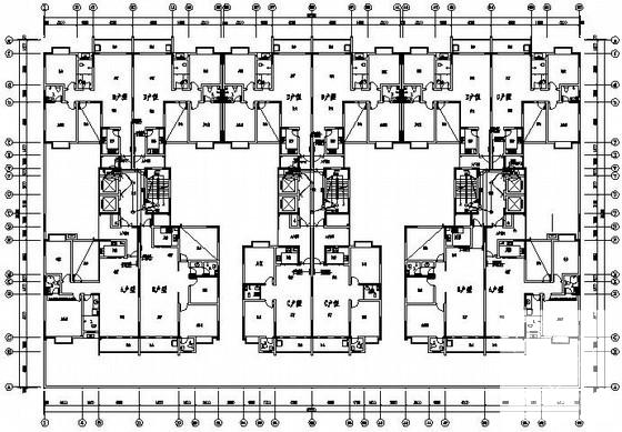 16层商住楼宇电气设计CAD施工图纸 - 4