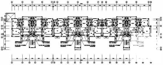 6层商住两用楼宇电气设计CAD施工图纸 - 1
