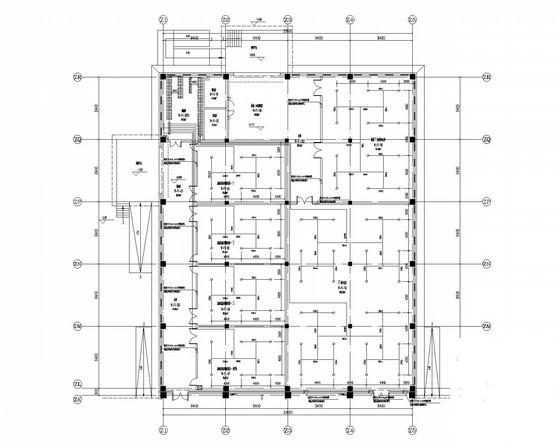 数据中心综合楼给排水CAD施工图纸(平面布置图) - 3
