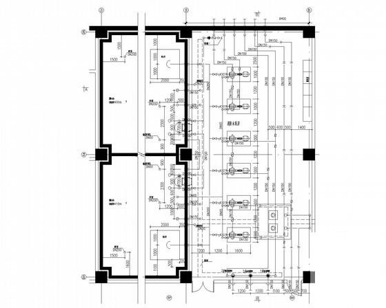 数据中心综合楼给排水CAD施工图纸(平面布置图) - 5