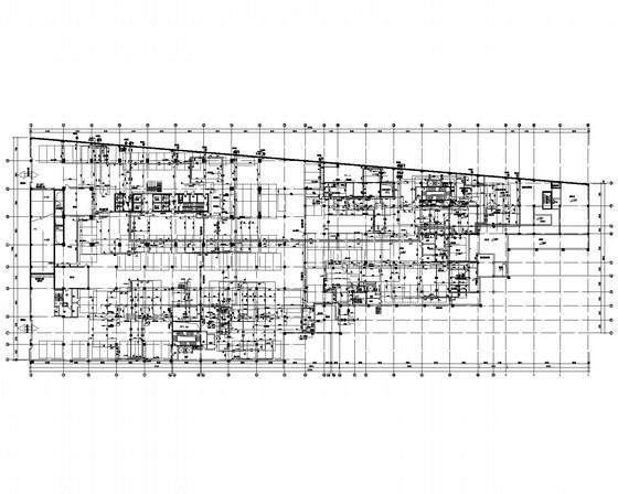 25层商业写字楼给排水CAD施工图纸(室内消火栓系统) - 1
