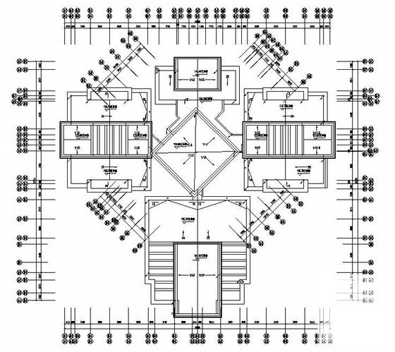 30层工业园电气CAD施工图纸(火灾自动报警系统) - 2