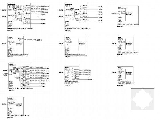 多功能城市综合体电气CAD施工图纸（三级负荷） - 5