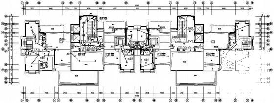 32层住宅楼电气设计CAD施工图纸 - 1