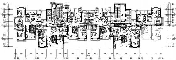 32层住宅楼电气设计CAD施工图纸 - 2