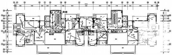 32层住宅楼电气设计CAD施工图纸 - 3
