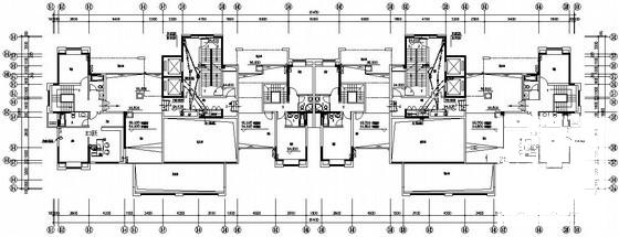 32层住宅楼电气设计CAD施工图纸 - 4