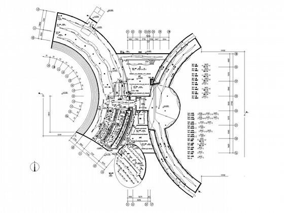 游乐场大门建筑工程电气CAD施工图纸（三级负荷） - 1