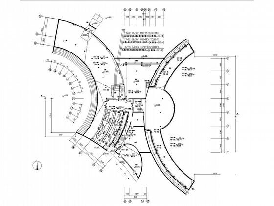 游乐场大门建筑工程电气CAD施工图纸（三级负荷） - 3