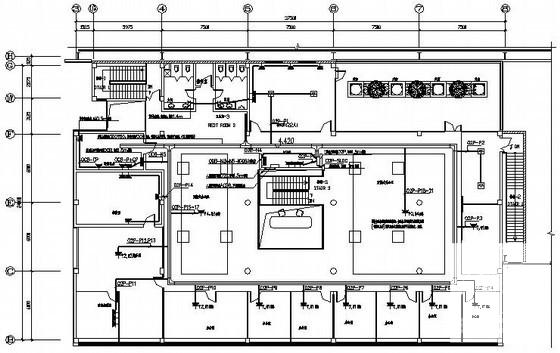 公司厂房及办公用房电气CAD施工图纸 - 3