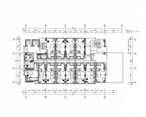 15层知名直营全季酒店给排水CAD施工图纸 - 2
