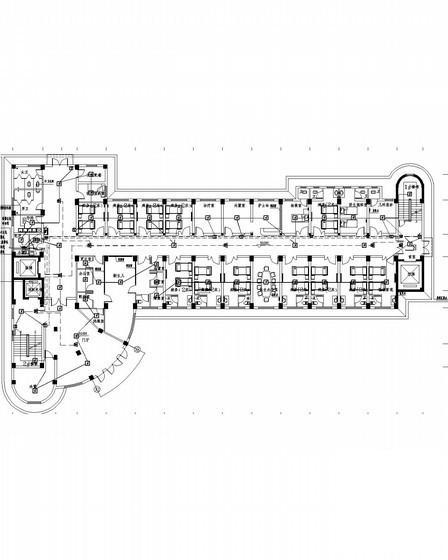 市级11层综合医院电气消防系统设计CAD施工图纸 - 4