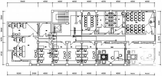 6层办公综合楼电气设计CAD施工图纸 - 3