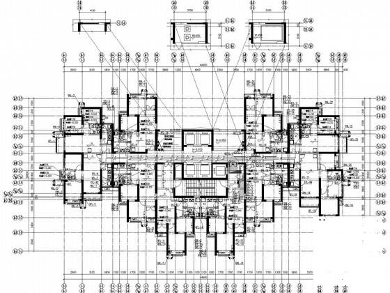 51层社区配套楼给排水CAD施工图纸（太阳能热水系统、冷凝水系统） - 1