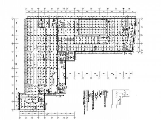 11层办公楼给排水CAD施工图纸（气体灭火太阳能热水系统） - 1