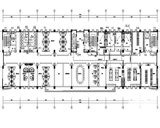 11层办公楼给排水CAD施工图纸（气体灭火太阳能热水系统） - 2