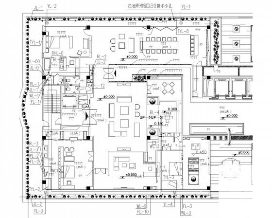 艺术餐饮多层综合性建筑给排水CAD施工图纸 - 2