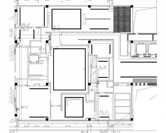 艺术餐饮多层综合性建筑给排水CAD施工图纸 - 3