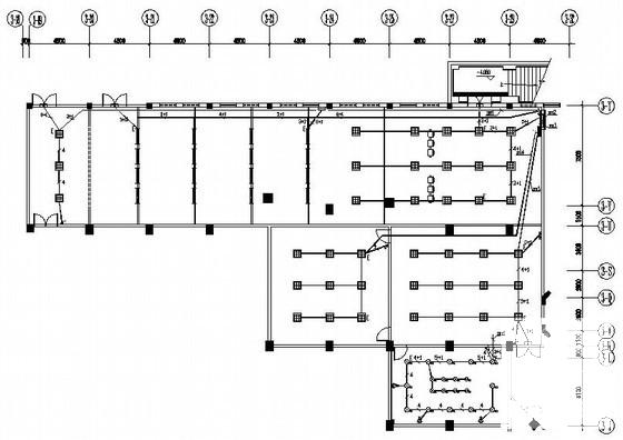 酒店保龄球馆和游戏室电气设计CAD施工图纸 - 1