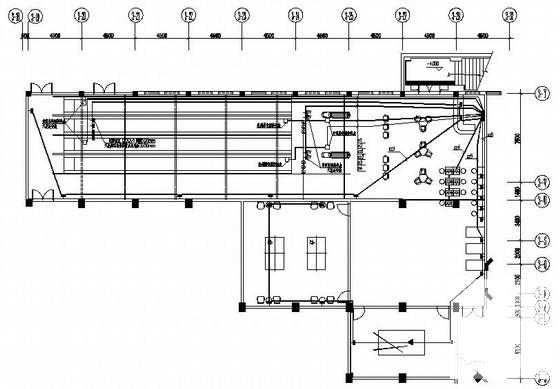 酒店保龄球馆和游戏室电气设计CAD施工图纸 - 2