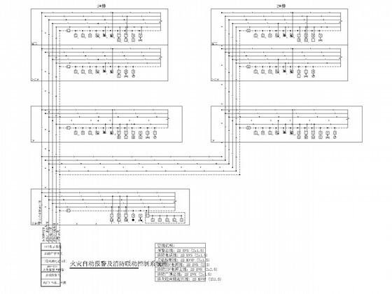 21层住宅楼电气CAD施工图纸（人防） - 3